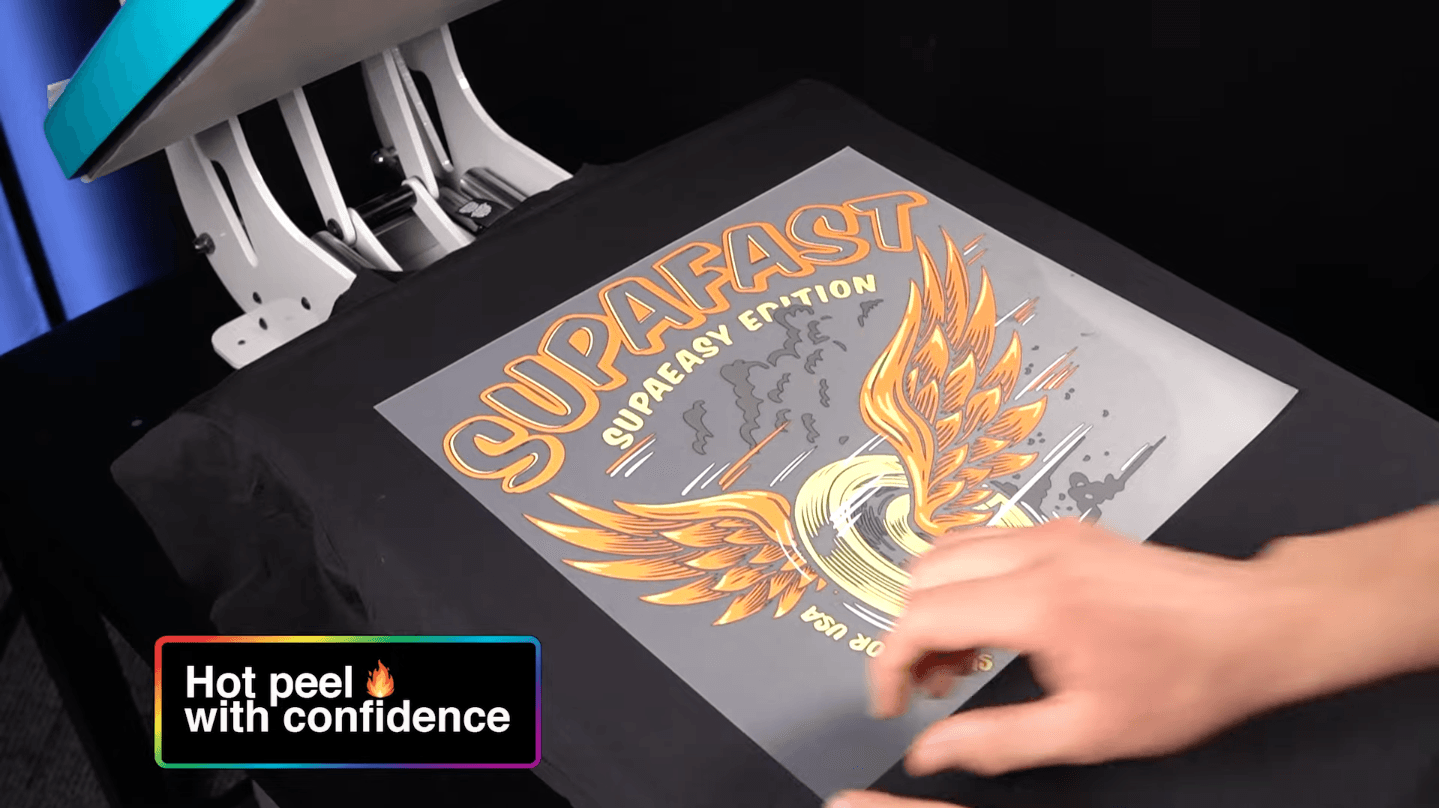 Fluro Pressing Instructions