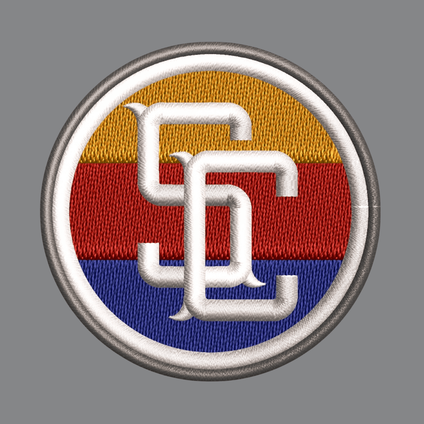 Supastitch Effect on garments - embroidered look heat transfers